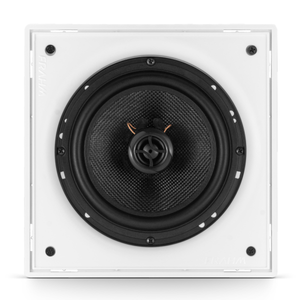 CAIXA DE SOM DE EMBUTIR HS 6" 80W QUADRADA - TELAR ALUMÍNIO - Image 3