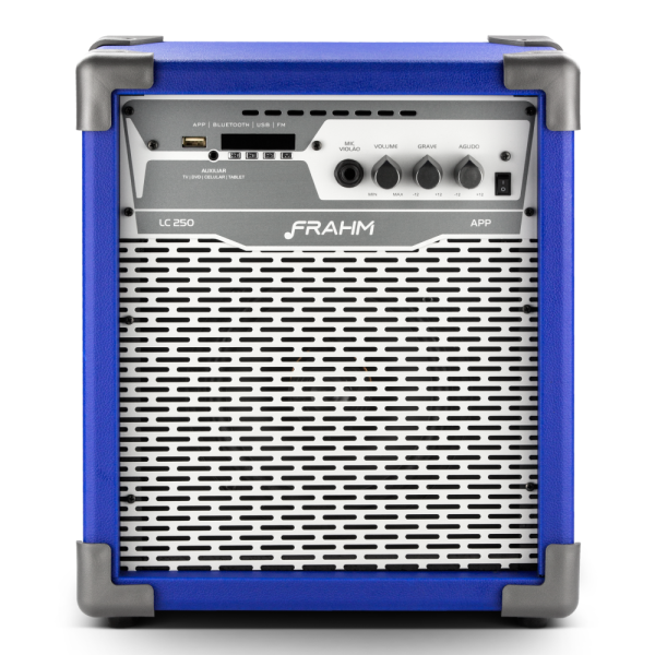CAIXA AMPLIFICADA MULTIUSO - LC 250 APP AZUL - Image 2