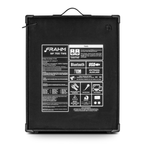 CAIXA AMPLIFICADA MULTIUSO - MF 700 TWS - Image 4