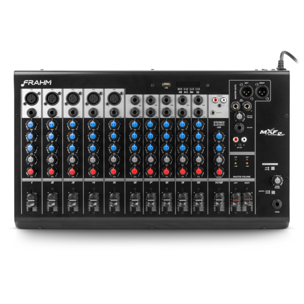 MESA DE SOM MIXER - MXF 12 CANAIS BT