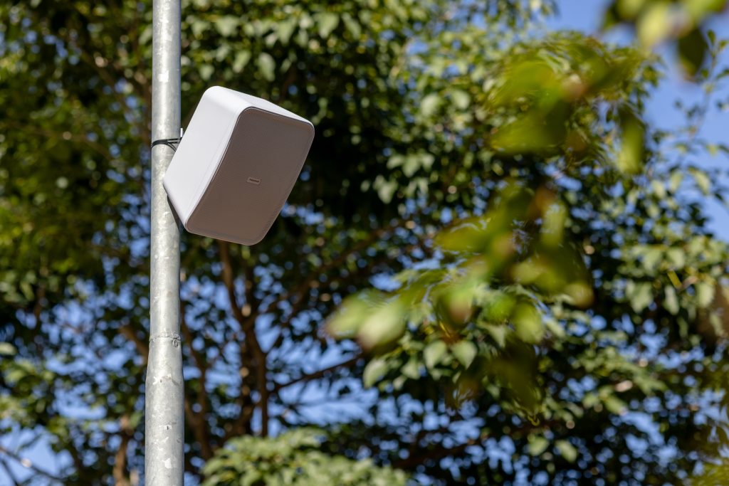 caixa de som resistente à água