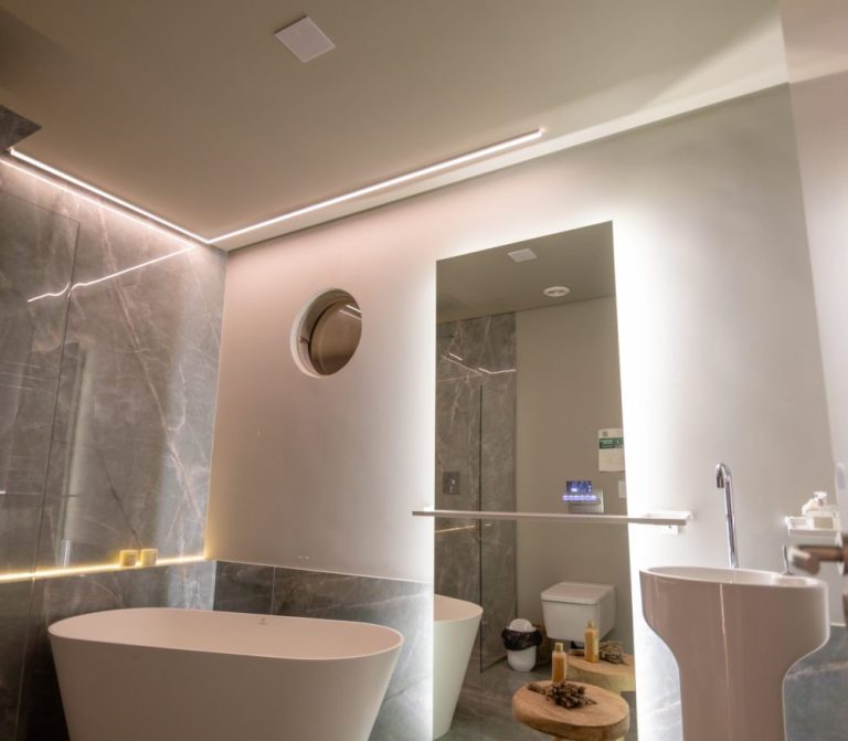 caixa de som para banheiro